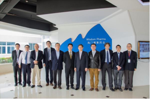 宇部興産山本社长来访LY体育·(国际)官方网站-lysport药业